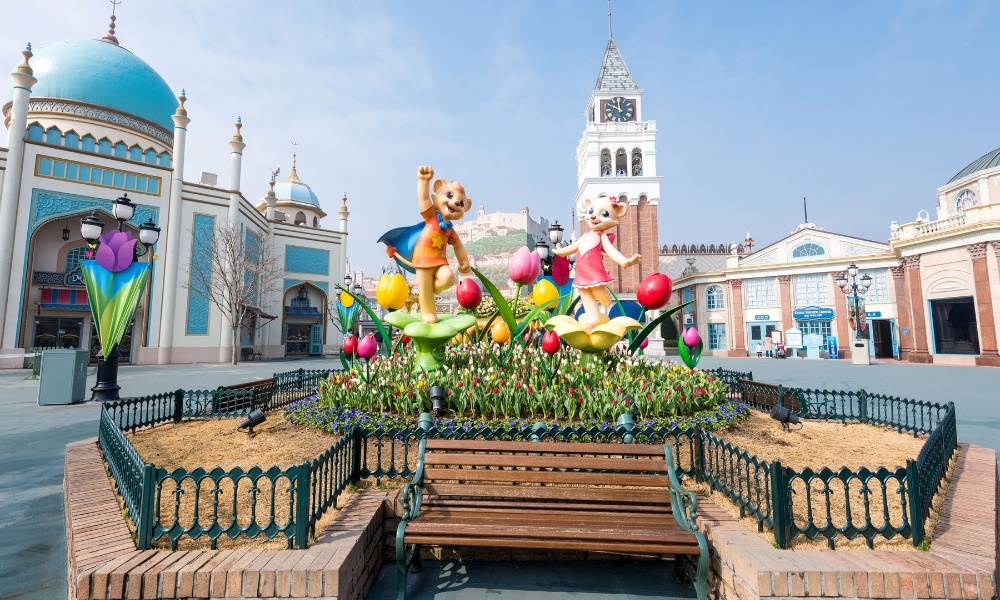 Everland là công viên giải trí lớn nhất Hàn Quốc với 5 khu chủ đề
