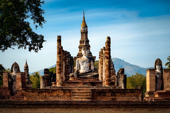 Sukhothai ghi dấu ấn với các di tích lịch sử cổ kính