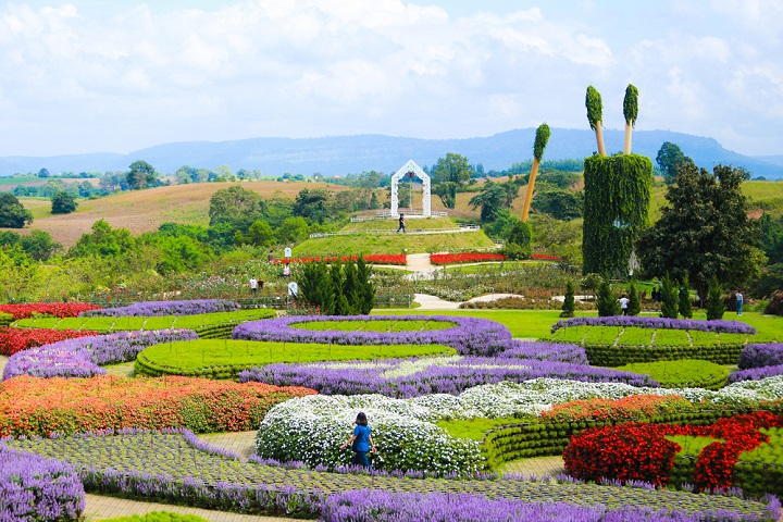 Flora Park - Nơi sở hữu hàng ngàn giống hoa hồng Anh và hàng trăm loài cây, loài hoa xinh đẹp