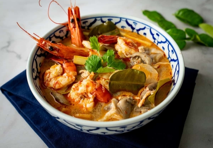 Tom Yum Goong là món ăn có tác dụng giải cảm, làm ấm cơ thể