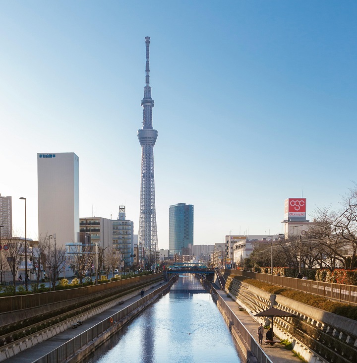 Tháp truyền hình Tokyo Skytree – Biểu tượng hiện đại, mang đến tầm nhìn tuyệt vời của thủ đô Tokyo