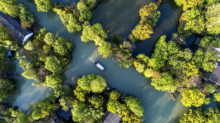 Xixi National Wetland Park là công viên đầm lầy duy nhất có khuôn viên trong đô thị tại Trung Quốc