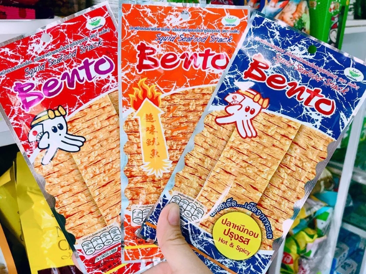 Món ăn vặt “quốc dân” của Thái Lan - mực Bento