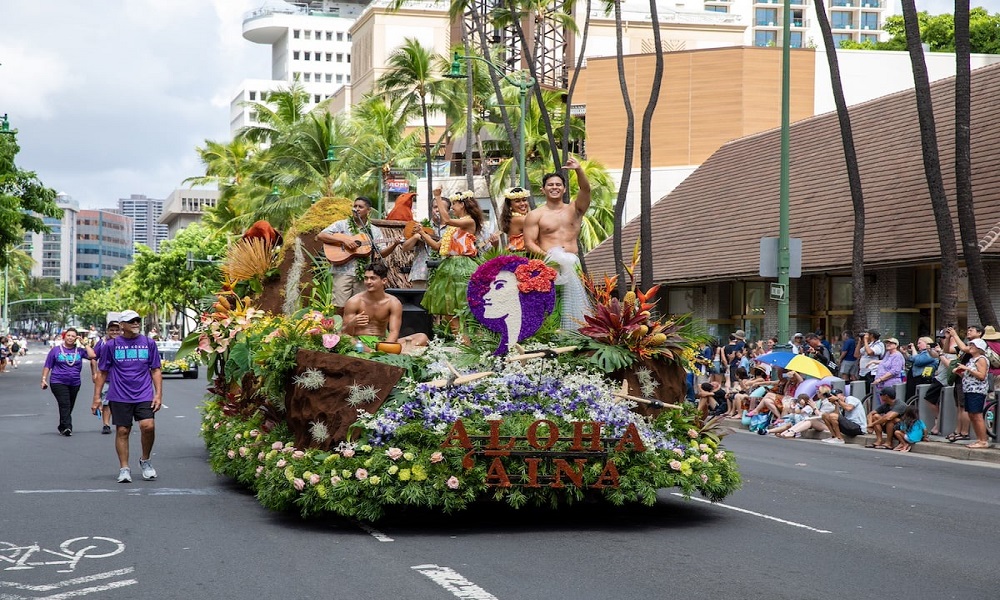Lễ hội Aloha thể hiện nét đẹp văn hóa và truyền thống Hawaii