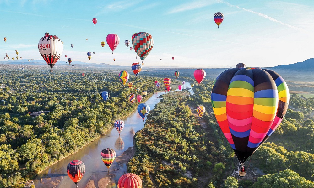 Albuquerque là lễ hội khinh khí cầu lớn nhất thế giới