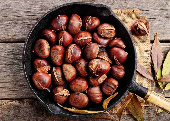 Hạt dẻ Nhật Bản có kích cỡ nhỏ nhưng lại sở hữu hương thơm rất riêng