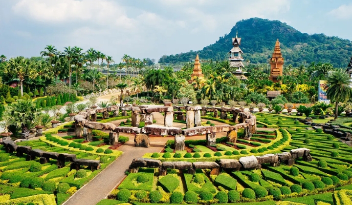 Khám phá hệ thực vật đa dạng tại vườn nhiệt đới Nong Nooch