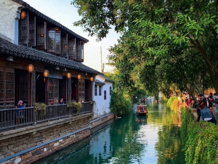 Khung cảnh như trong phim của Bình Giang đồ