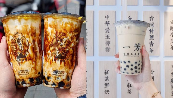 C&aacute;c qu&aacute;n tr&agrave; sữa tr&ecirc;n khắp Đ&agrave;i Trung