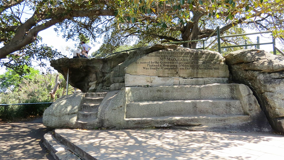 Ghế ngồi của bà Macquarie