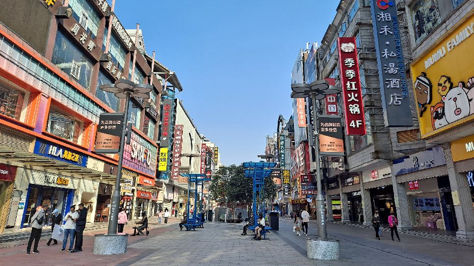 Phố đi bộ Ho&agrave;ng Hưng