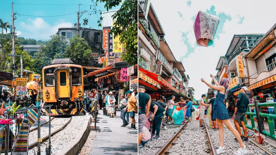 Thả đ&egrave;n trời tại L&agrave;ng cổ Thập Phần