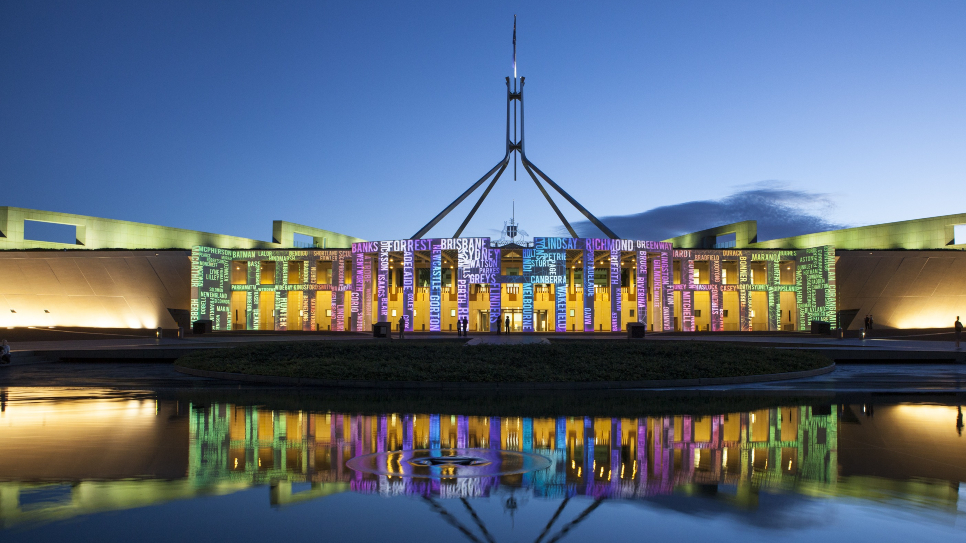 Toà nhà Quốc hội là trái tim của nền dân chủ Úc
