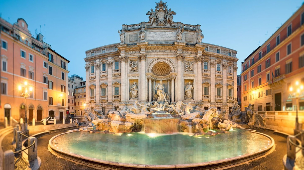 Đ&agrave;i phun nước Trevi