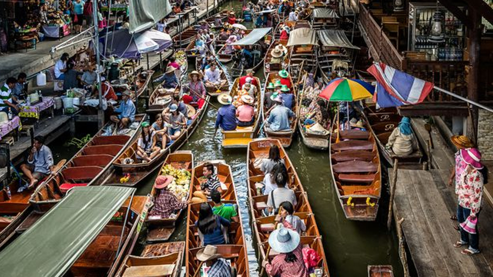Chợ nổi bốn miền
