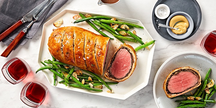 B&ograve; Wellington ngon mắt với độ ch&iacute;n vừa phải