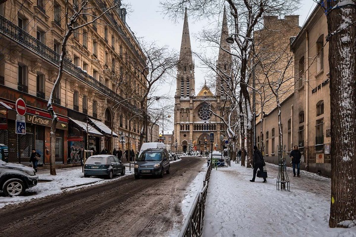 Vẻ đẹp m&ugrave;a đ&ocirc;ng nơi kinh đ&ocirc; &aacute;nh s&aacute;ng Paris 