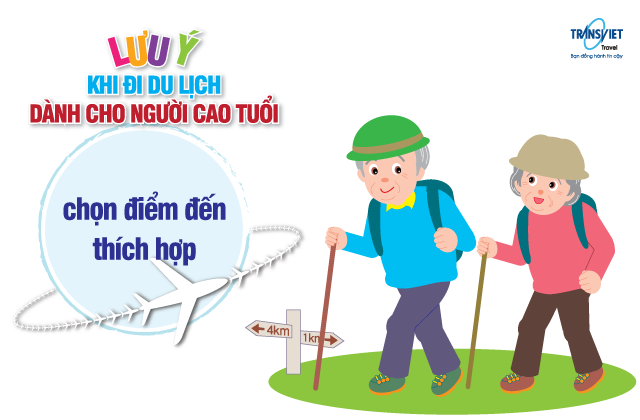 Lưu ý khi du lịch dành cho người cao tuổi