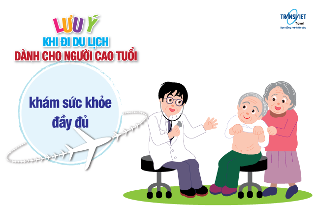 Lưu ý khi du lịch dành cho người cao tuổi