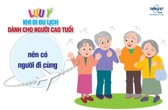 Lưu ý khi du lịch dành cho người cao tuổi